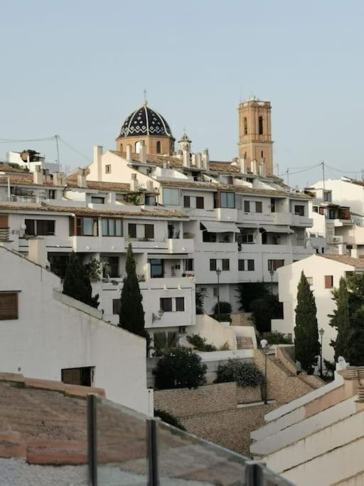 Апартаменты Atico-Duplex Con Vistas Al Mar Y Casco Antiguo En Альтеа Экстерьер фото