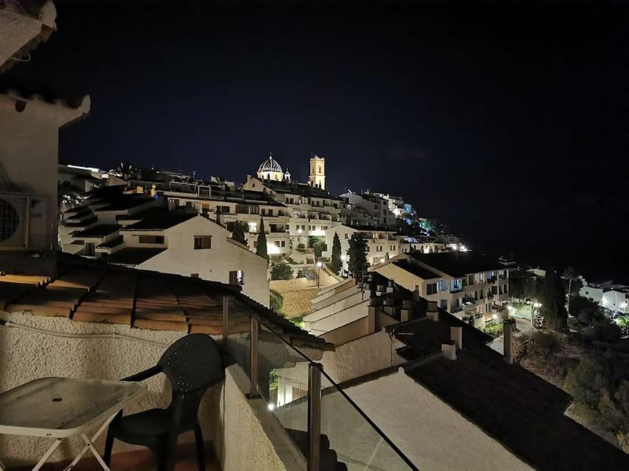 Апартаменты Atico-Duplex Con Vistas Al Mar Y Casco Antiguo En Альтеа Экстерьер фото