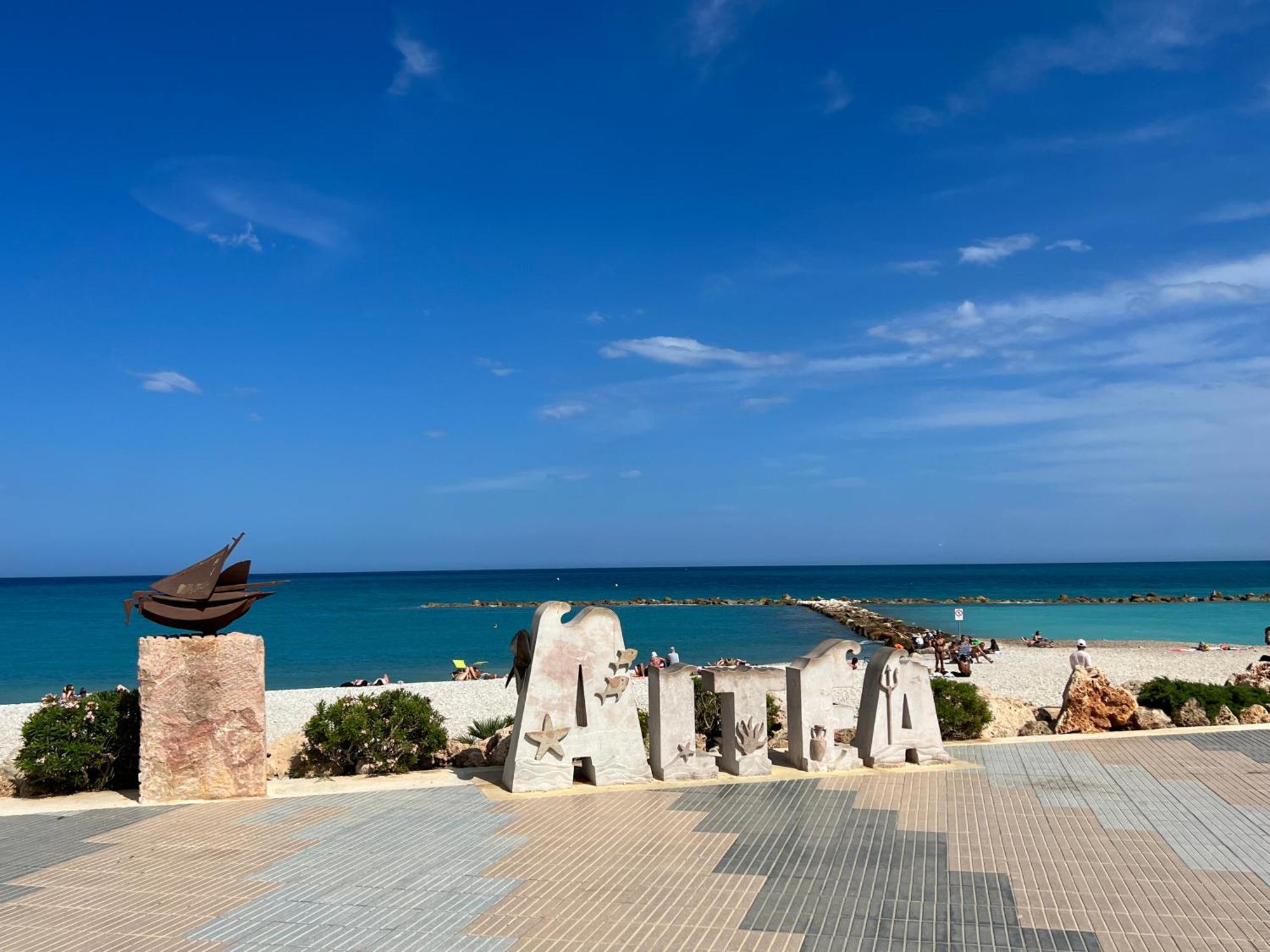 Апартаменты Atico-Duplex Con Vistas Al Mar Y Casco Antiguo En Альтеа Экстерьер фото